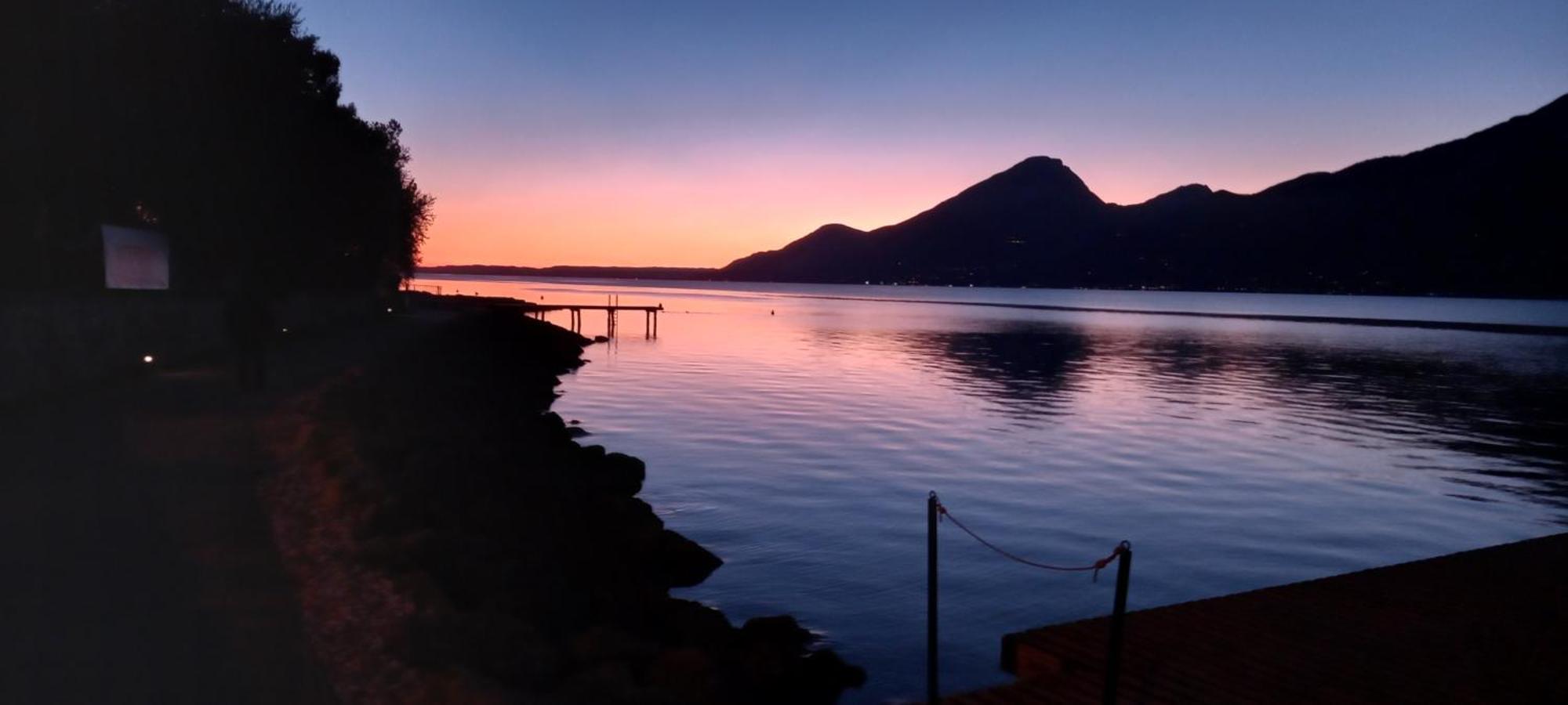 Villa Sul Lago Con Pontile Privato A Brenzone Sul Garda - Unique And Exclusive Exterior foto